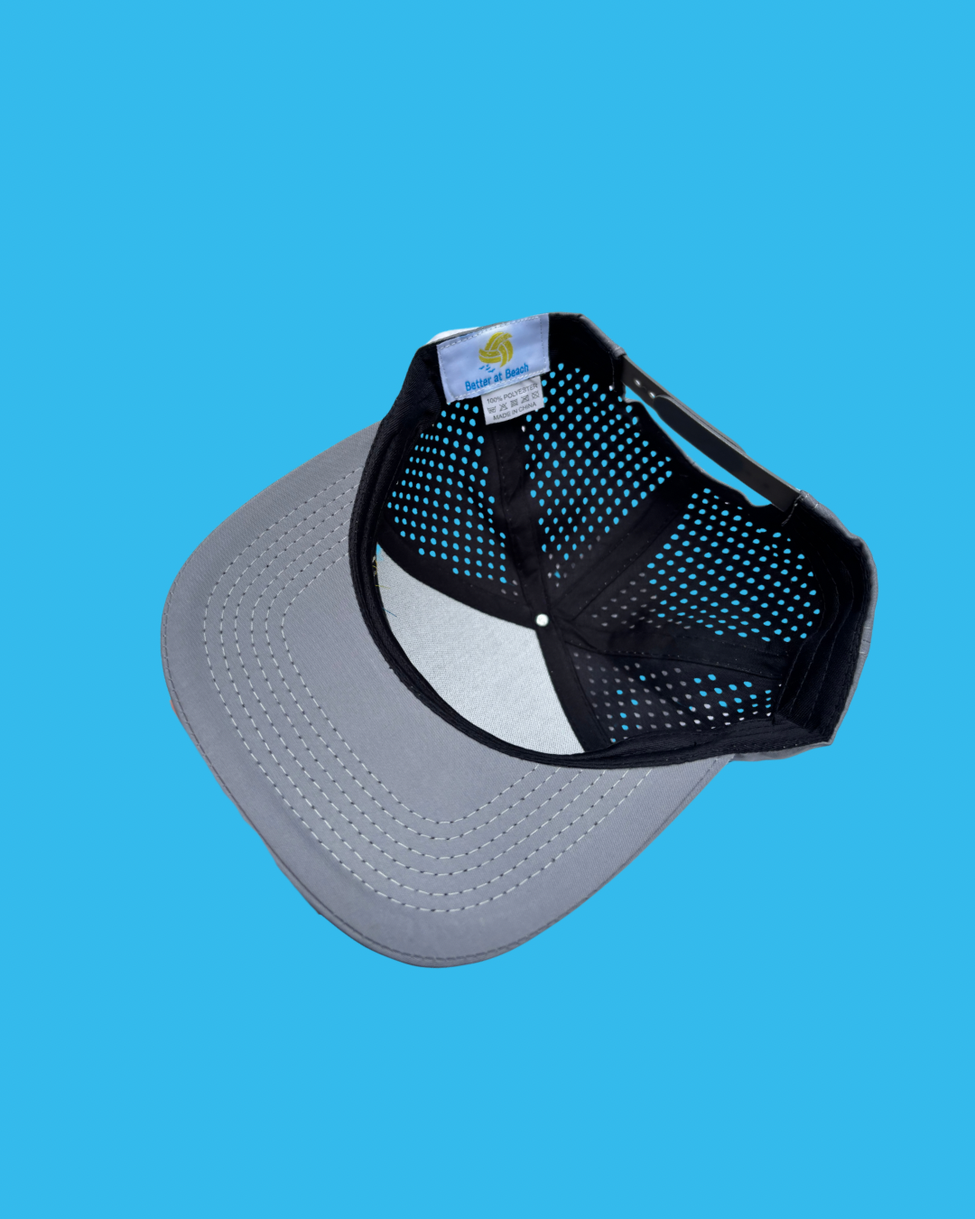 Better At Beach Embroidered Snapback Hat