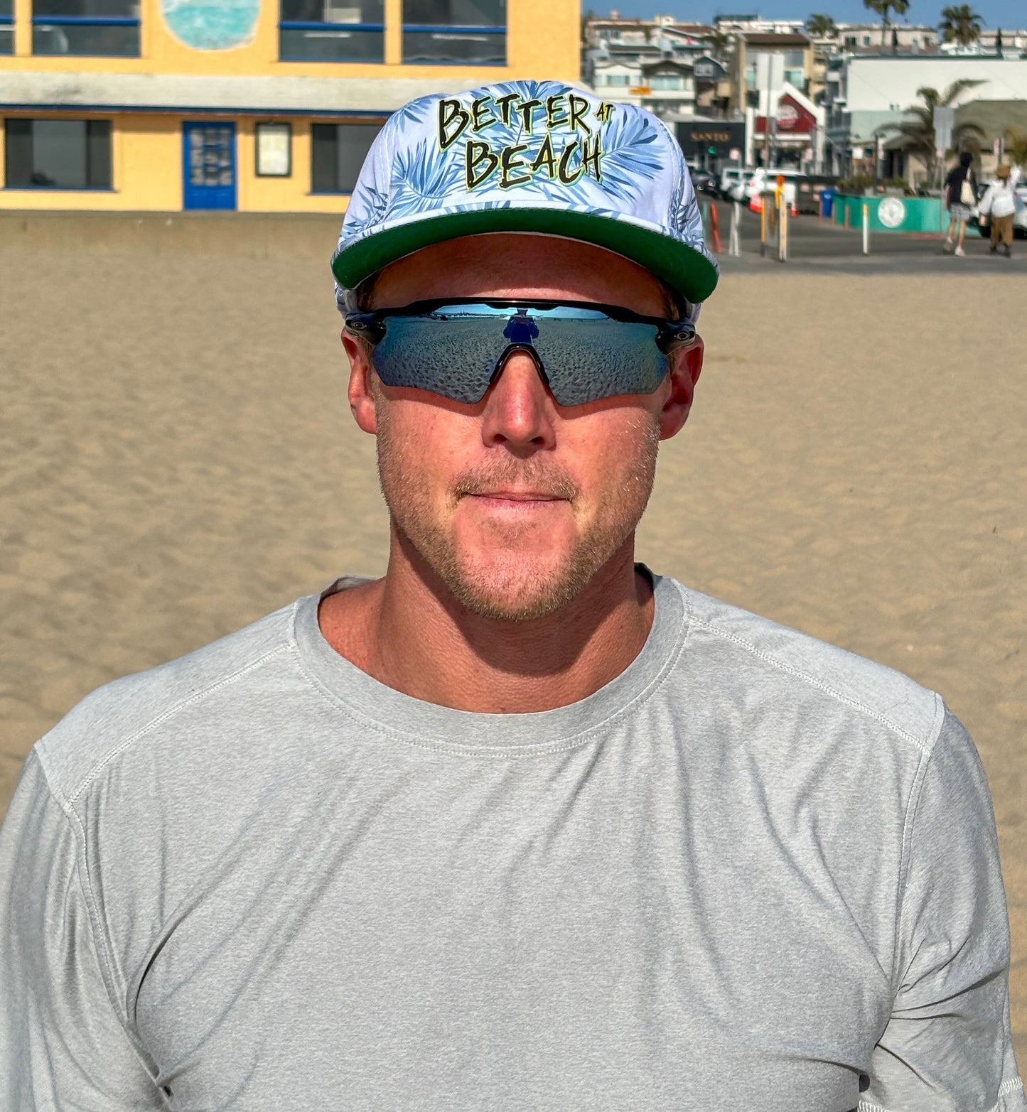 "Aloha" Floral Mist Graffiti Cap