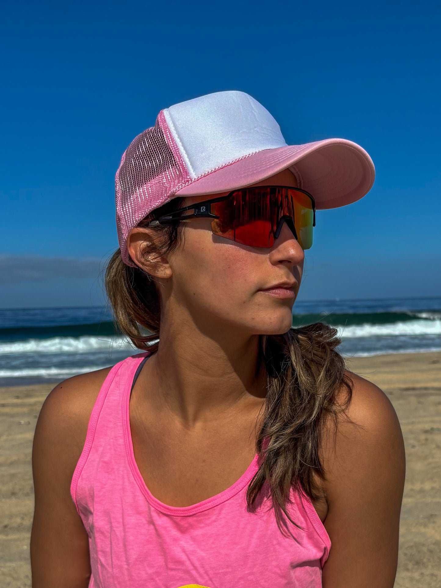 Better at Beach Embroidered Foam Front Hat
