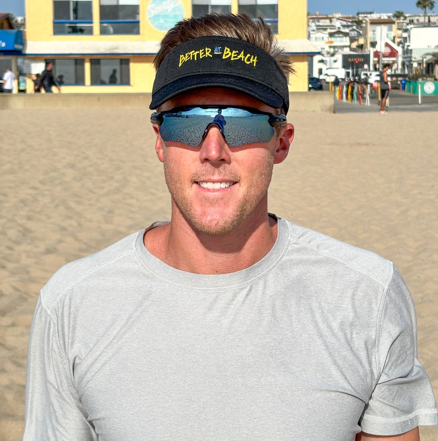 Better at Beach Graffiti Visor