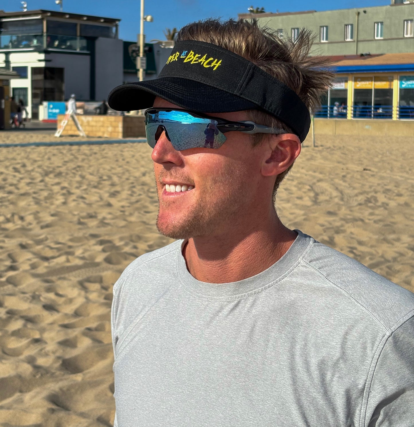 Better at Beach Graffiti Visor