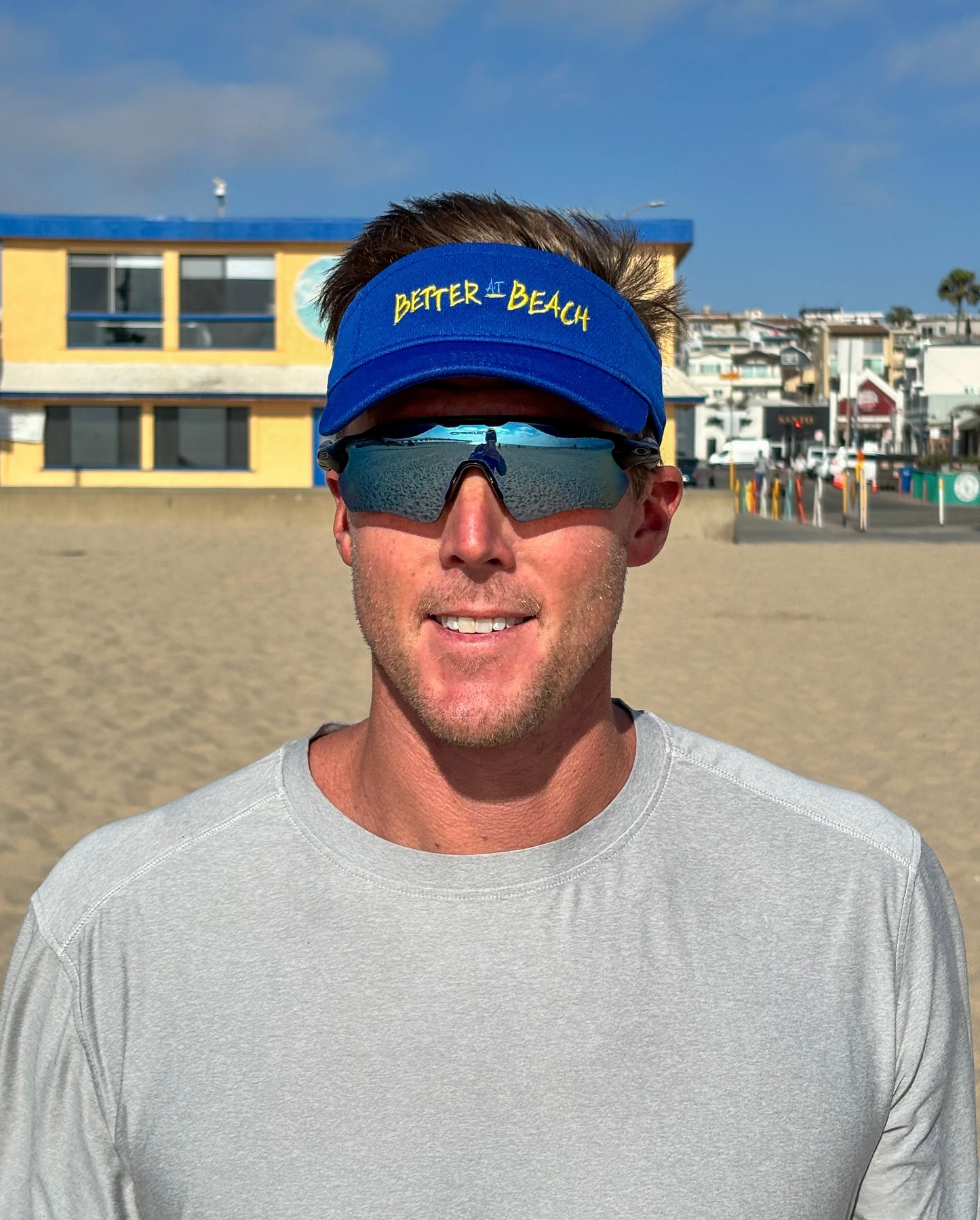 Better at Beach Graffiti Visor