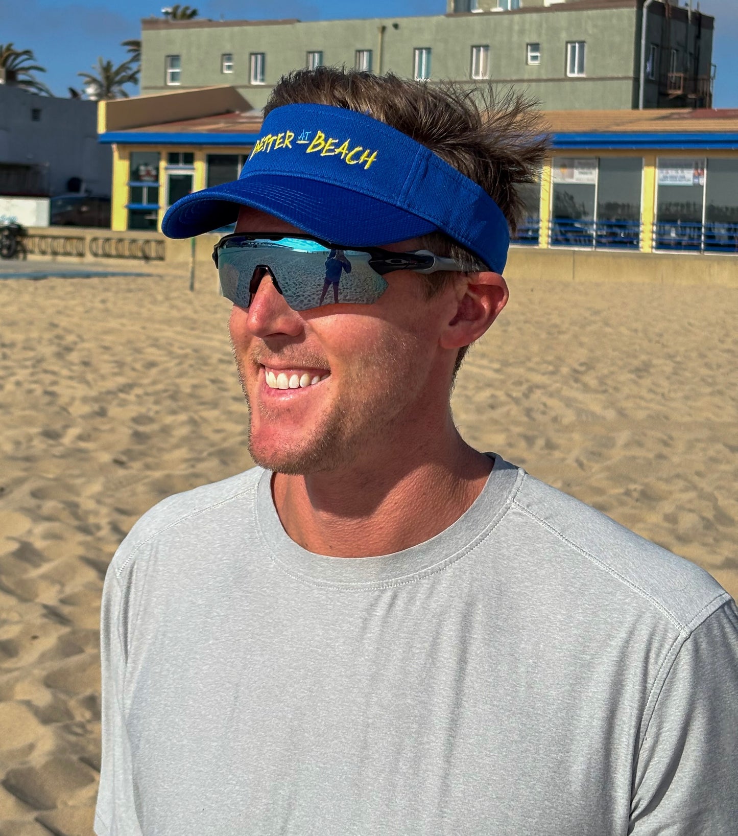 Better at Beach Graffiti Visor