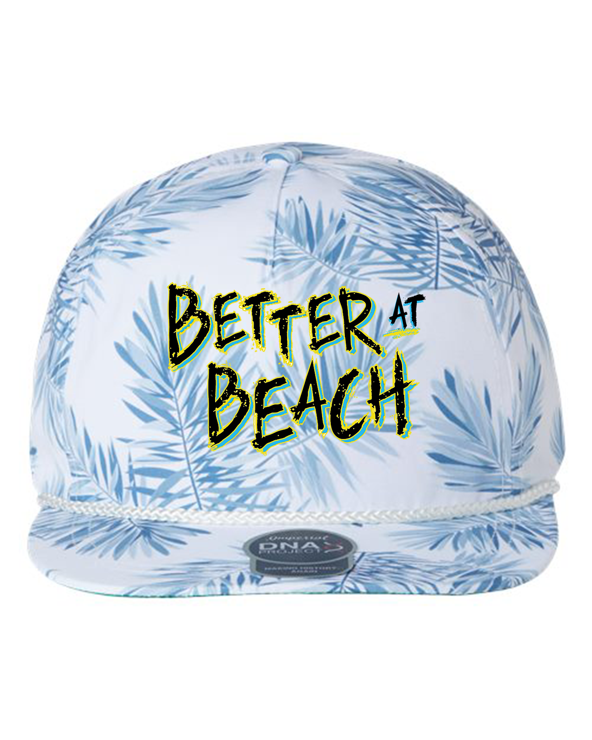 "Aloha" Floral Mist Graffiti Cap