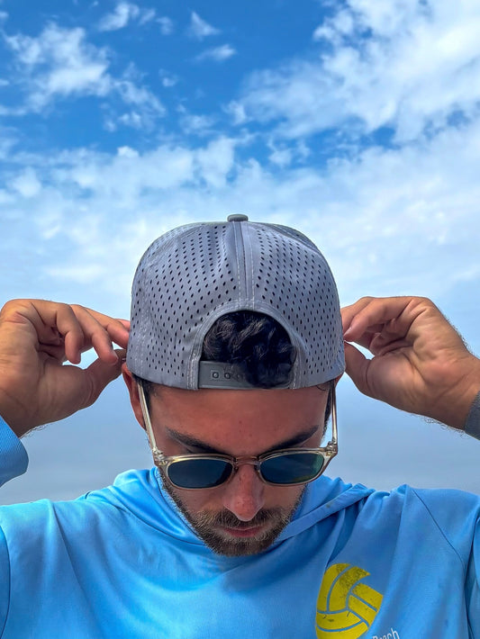 Better At Beach Embroidered Snapback Hat