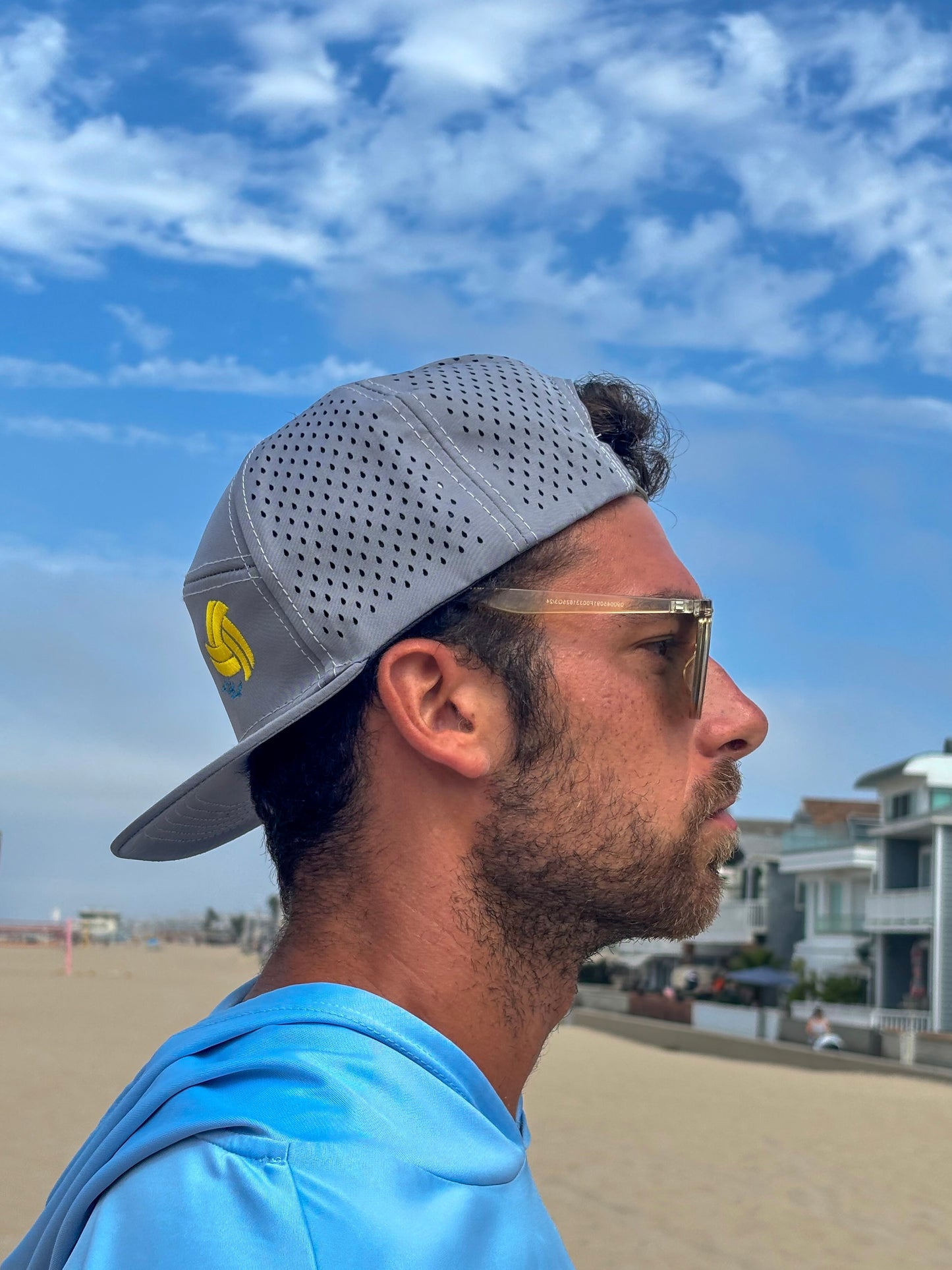 Better At Beach Embroidered Snapback Hat