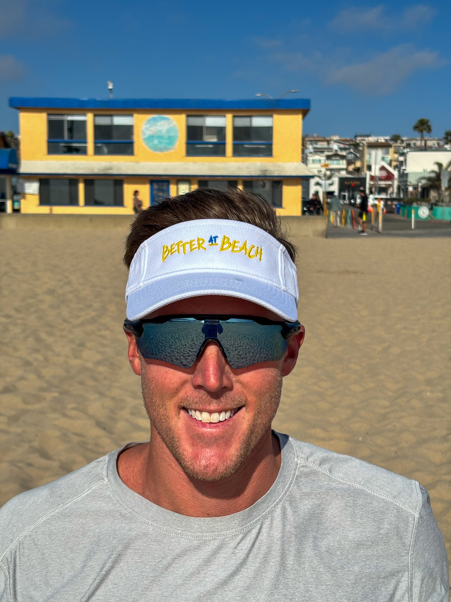 Better at Beach Graffiti Visor