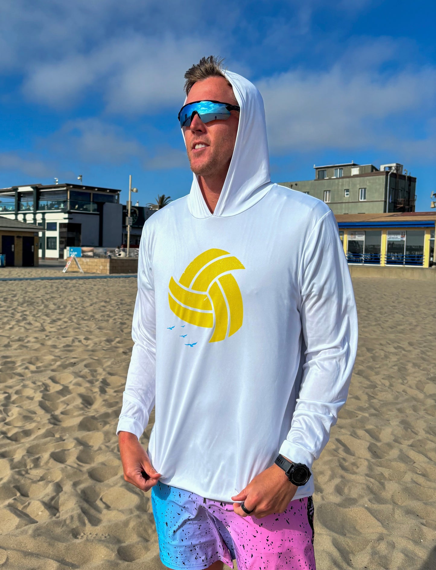 Better at Beach Athletic Hoodie