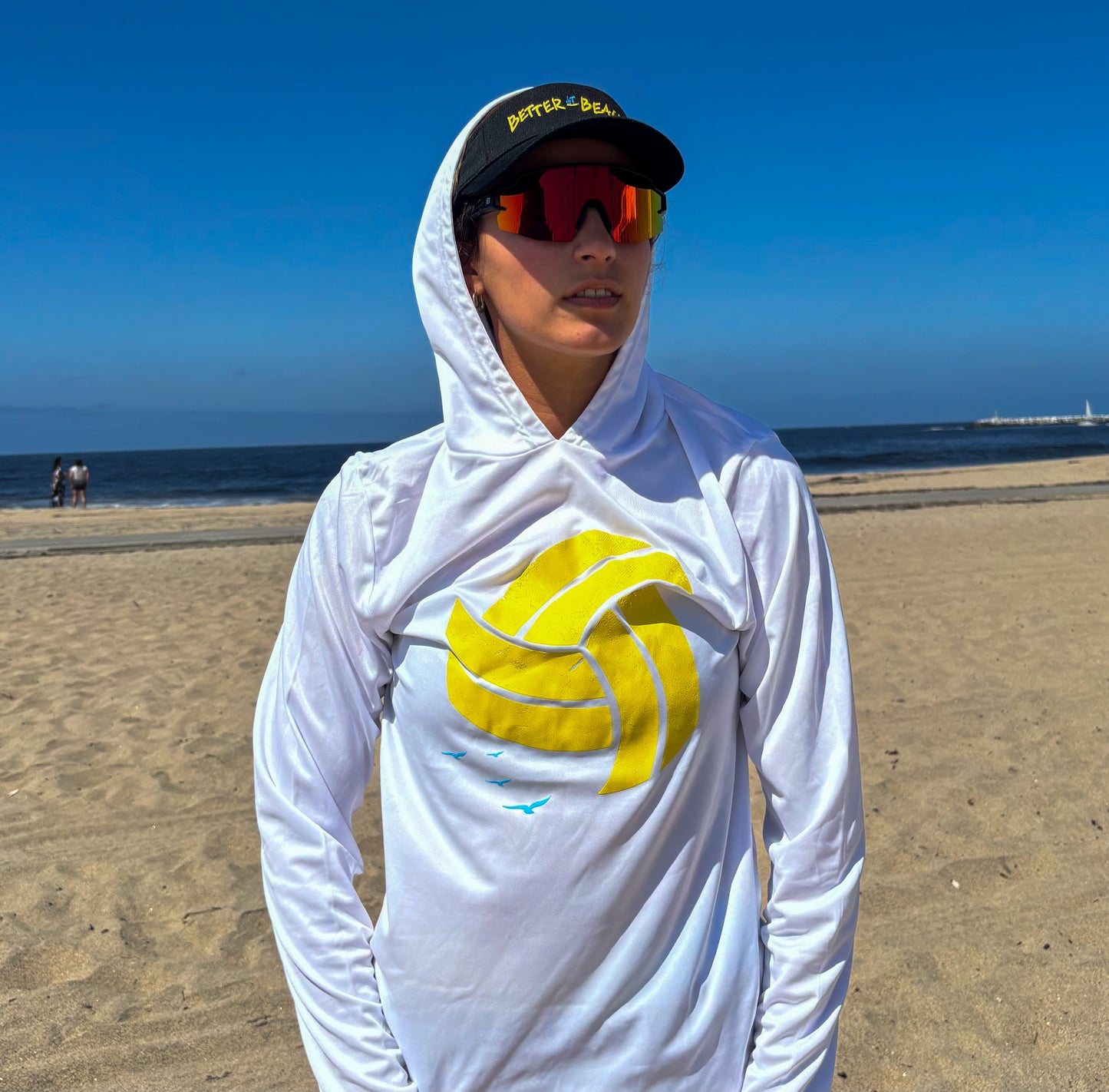 Better at Beach Athletic Hoodie