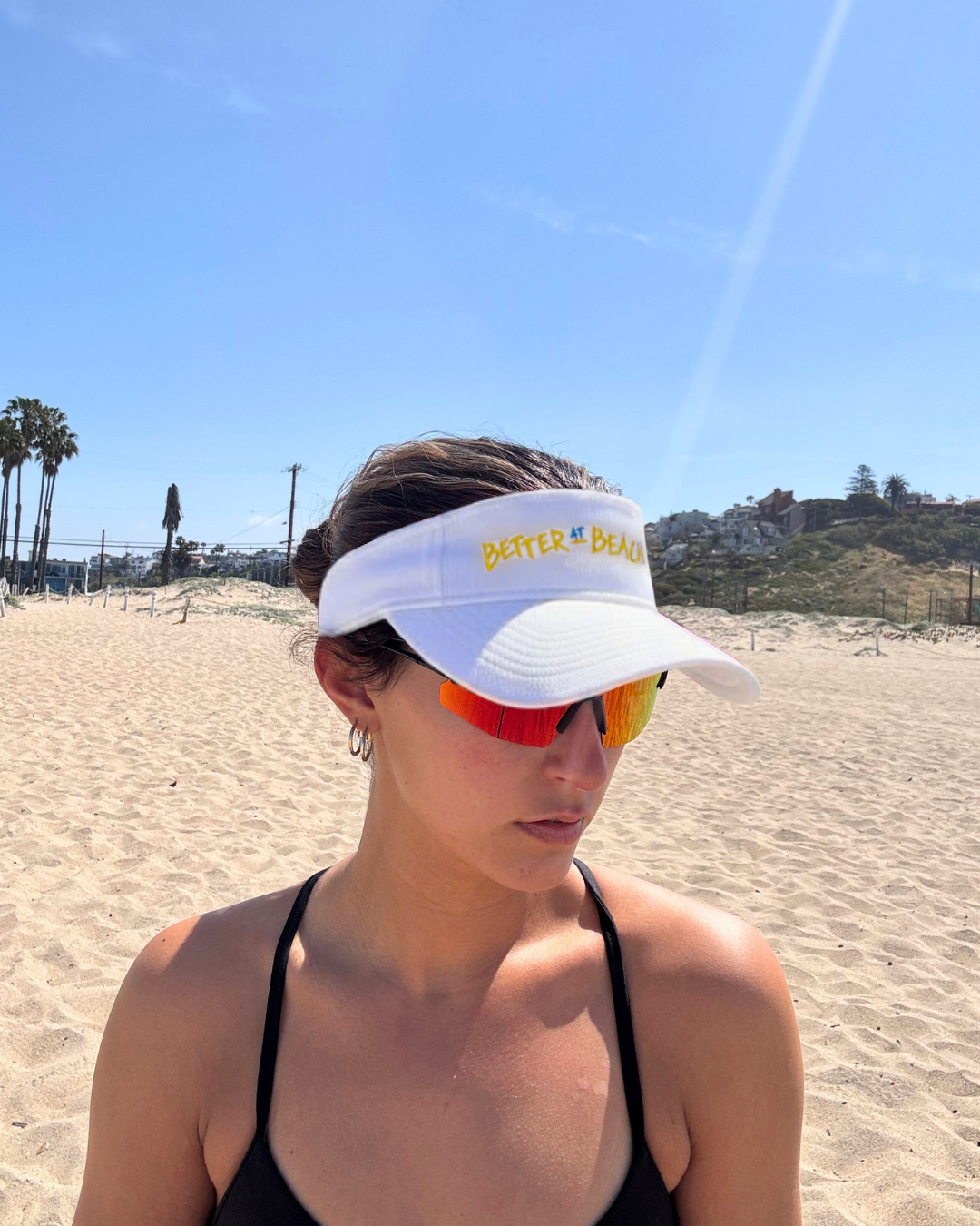 Better at Beach Graffiti Visor