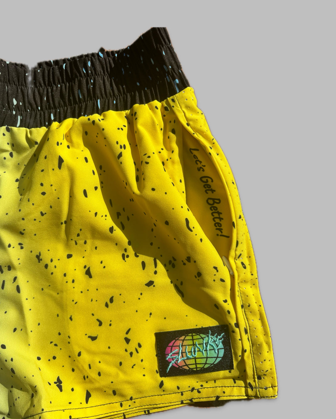 Better at Beach Women's SLUNKS V2 Shorts (Yellow)
